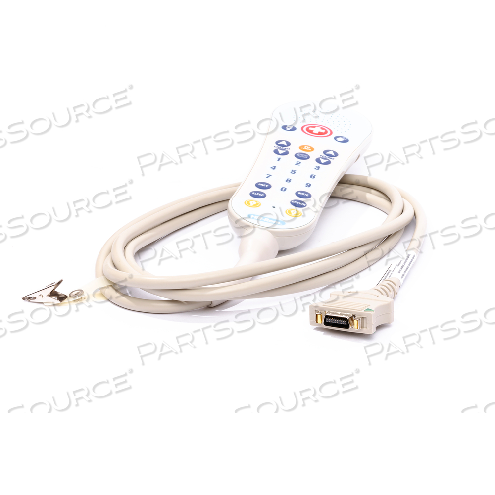 HAND HELD REMOTE PILLOW SPEAKER WITH MICROPHONE by Hillrom