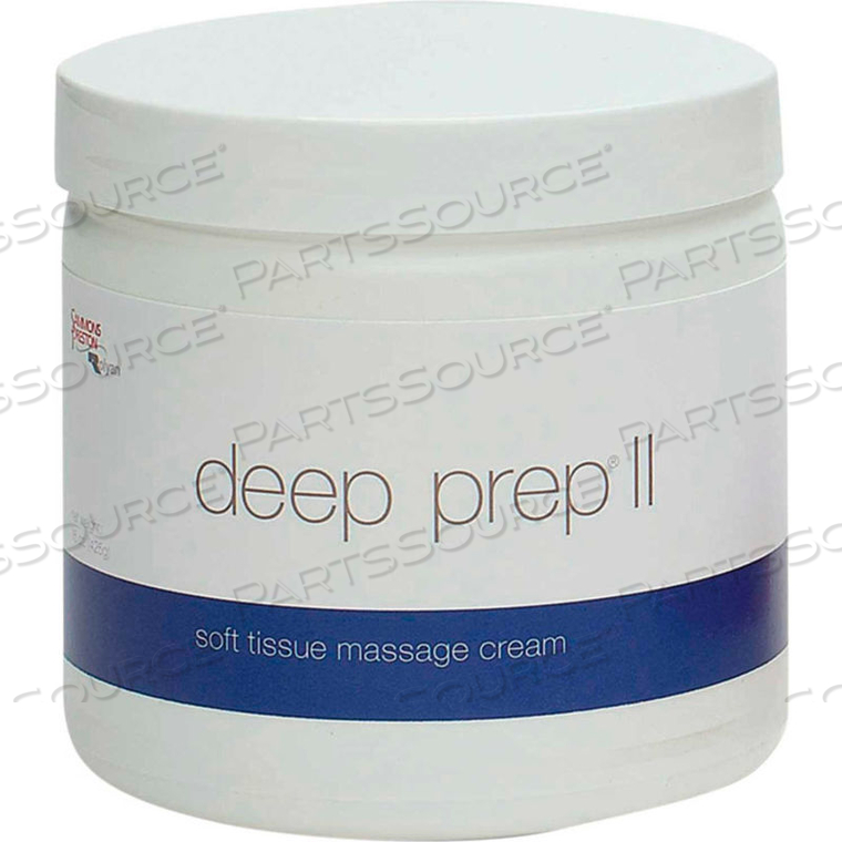 DEEP PREP II SOFT TISSUE MASSAGE CREAM, 15 OZ. JAR by Fabrication Enterprises