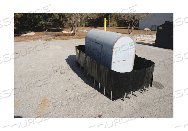 SPILL CONTAINMENT SUMP INCL. DRAIN 162 L by Ultratech