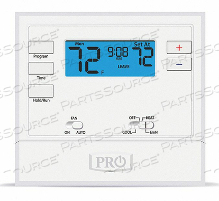 LOW VOLTAGE THERMOSTAT WHITE 4-13/32 H by PRO1 IAQ LOW VOLTAGE THERMOSTAT WHITE 4-13/32 H by PRO1 IAQ