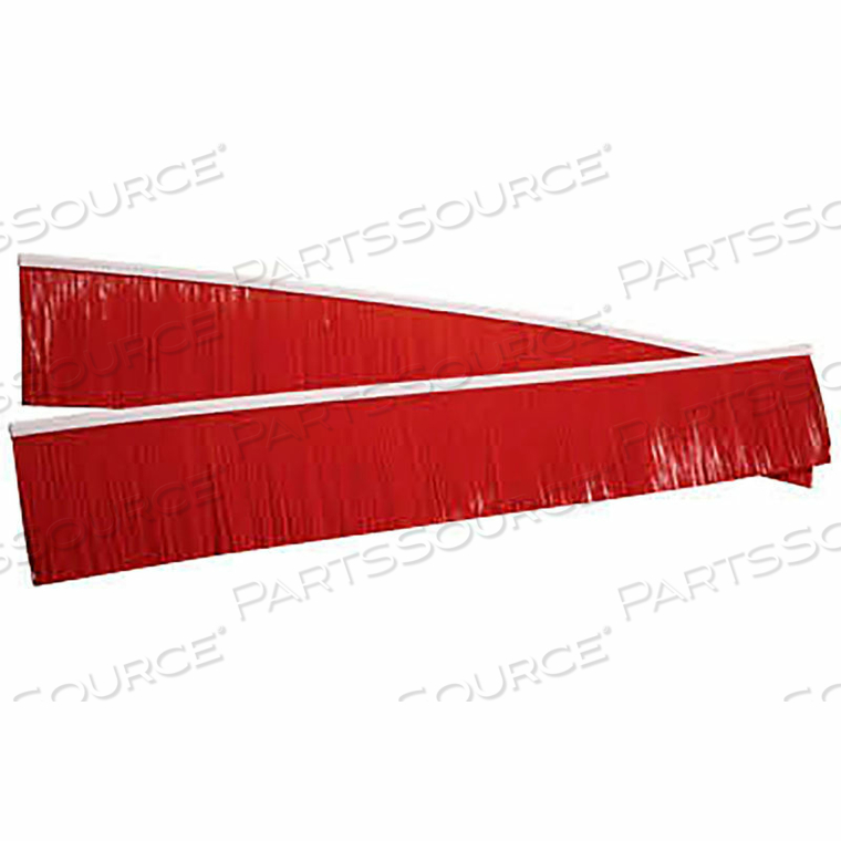 MEGA-WING BRUSH SECTIONS SET FOR 72" SWEEPEX MEGA BROOM FORKLIFT BROOM & SWEEPERS (SET OF 11) by Douglas Dynamics, LLC