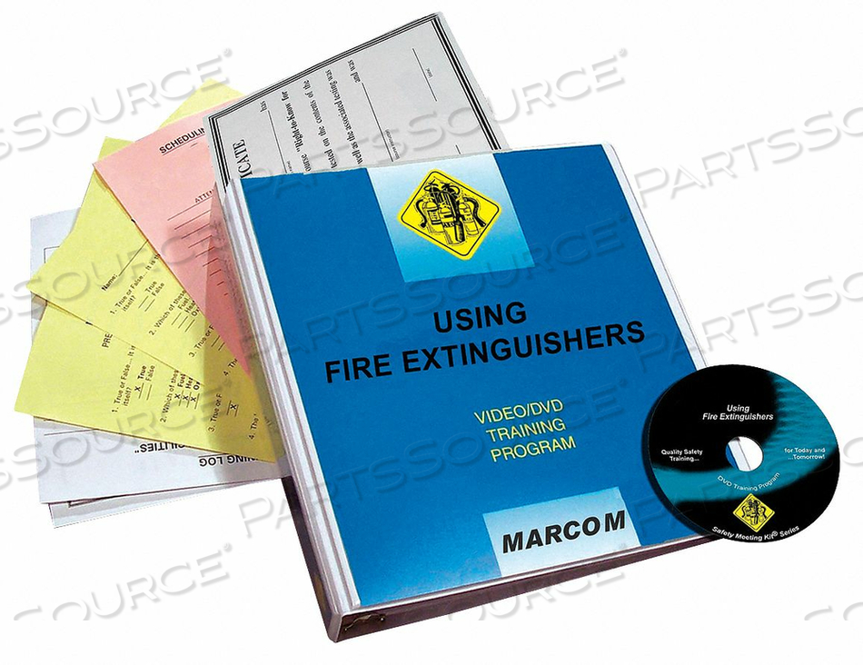 DVDSAFETYPROGRAM FIRE EXTINGUISHERS by MarCom Group