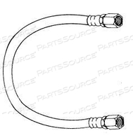 RETURN HOSE KIT, FEMALE X FEMALE, NEOPRENE, 7/16 IN-20, 18 IN 