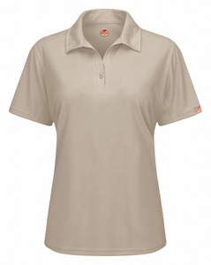SHORT SLEEVE POLO WOMENS XS TAN BUTTON by VF Imagewear, Inc. SHORT SLEEVE POLO WOMENS XS TAN BUTTON by VF Imagewear, Inc.