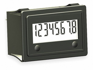 HOUR METER SNAP IN RECTANGULAR LCD by Trumeter