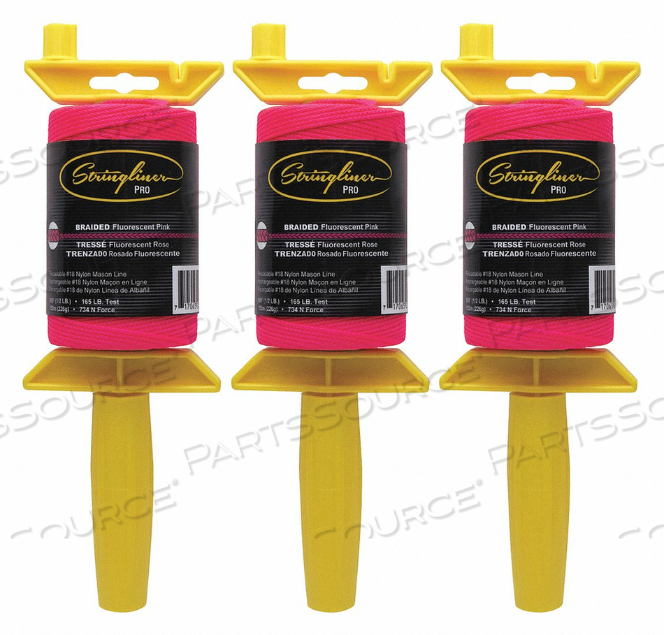 MASONS LINE REEL BRAIDED 500 FT L PK3 by Stringliner MASONS LINE REEL BRAIDED 500 FT L PK3 by Stringliner