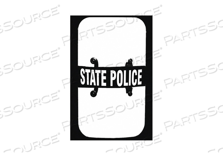 STATE POLICE RIOT SHIELD CLEAR by Paulson International