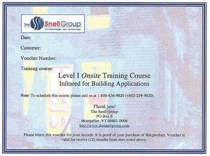 LEVEL I THERMOGRAPHY TRAINING ONSITE by The Snell Group LEVEL I THERMOGRAPHY TRAINING ONSITE by The Snell Group