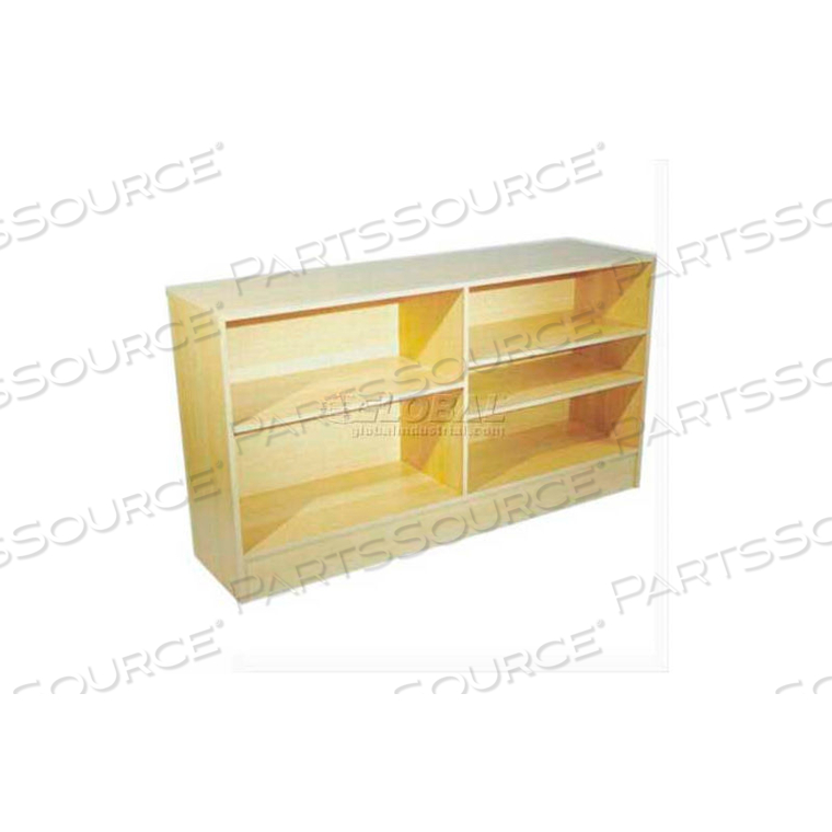 WRAP COUNTER, MAPLE, 48"W X 18"D X 38"H by Amko Displays LLC WRAP COUNTER, MAPLE, 48"W X 18"D X 38"H by Amko Displays LLC
