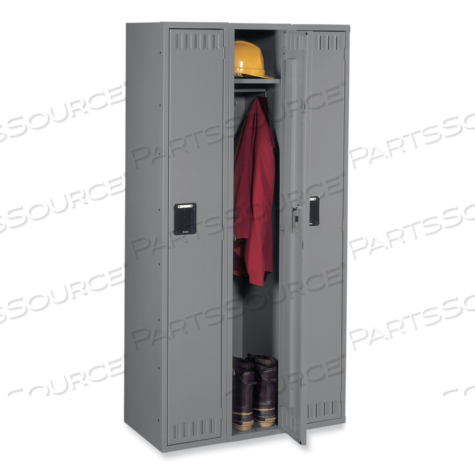 WRDRB LOCKR LVRD 3 WD 1 TIER MEDIUM GRAY by Tennsco Corp.