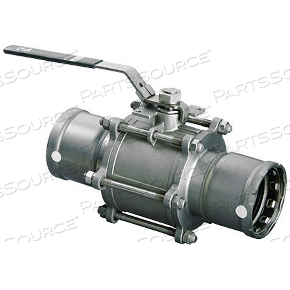 BALL VALVE 2 1/2 PIPE SIZE 200 PSI CWP by Viega