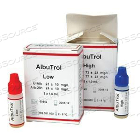 HEMOCUE EUROTROL CONTROL, 1 ML VIAL, 0.02 LBS, 2 VIAL/BOX 