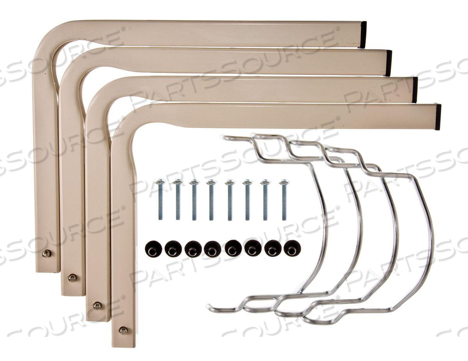 HARDWARE, HEADBOARD/FOOTBOARD MOUNTING, LATEX, FOR LONG TERM CARE BEDS by Medline Industries, Inc. HARDWARE, HEADBOARD/FOOTBOARD MOUNTING, LATEX, FOR LONG TERM CARE BEDS by Medline Industries, Inc.