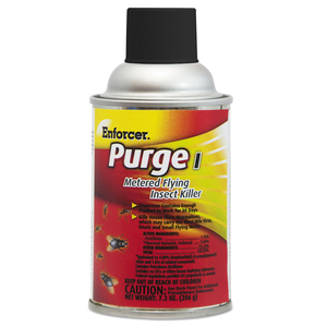 PURGE I METERED FLYING INSECT KILLER, 7.3 OZ AEROSOL SPRAY, UNSCENTED, 12/CARTON by Enforcer