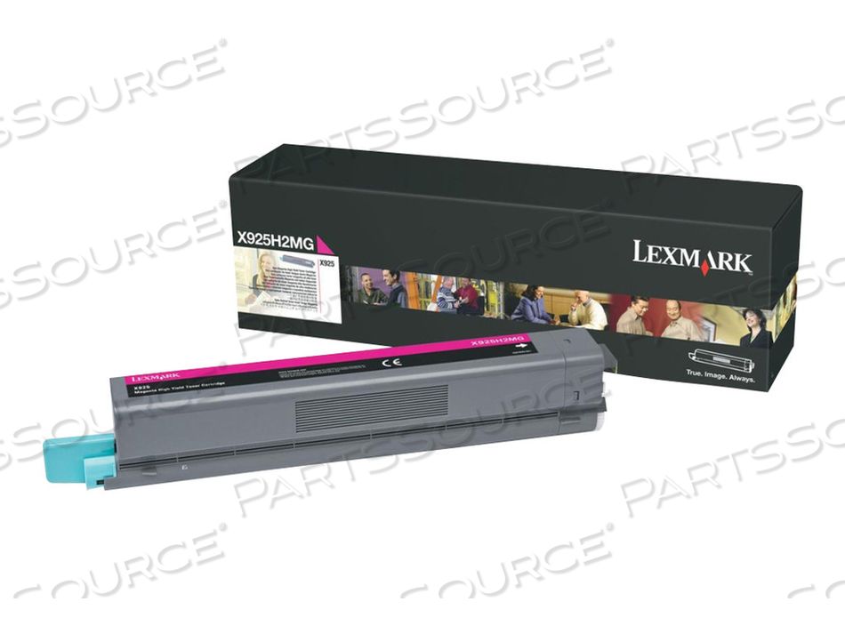 TONER CART,X925,MAG,7.5K by Lexmark TONER CART,X925,MAG,7.5K by Lexmark
