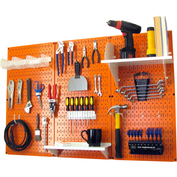 30-WRK-400 ORW Wall Control Pegboard PEGBOARD STANDARD TOOL STORAGE KIT ...