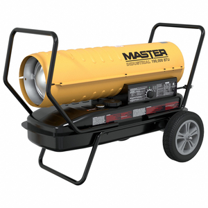 PORTABLE OIL AND KEROSENE TORPEDO HEATER by Master