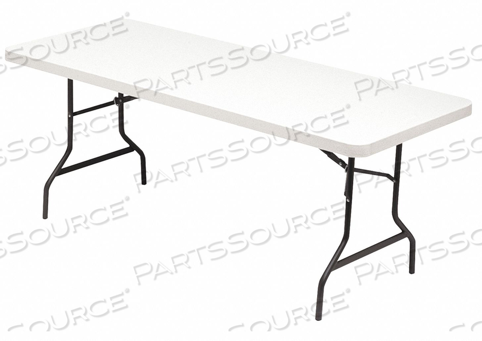 RESIN RECTANGULAR FOLD TABLE 72X30X29 by Alera