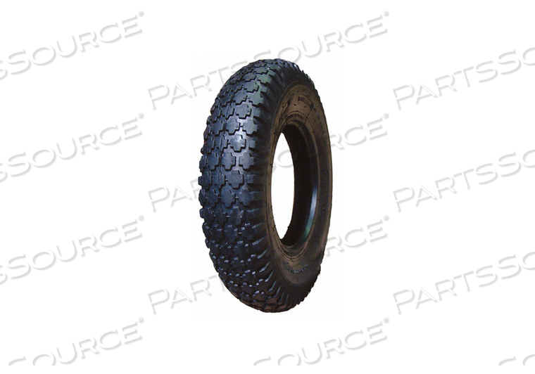 WHEELBARROW TIRE 4.80/4.00-8 4 PLY STUD by Hi-Run Tires