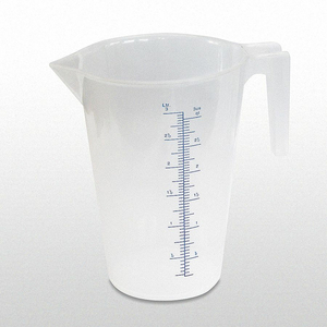 MEASURING CONTAINER FIXED SPOUT 3 QUART by Funnel King