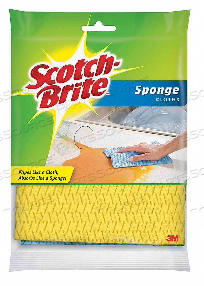 SPONGE 7.8 X 6.8 COLOR VARIES PK2 by Solventum Corporation
