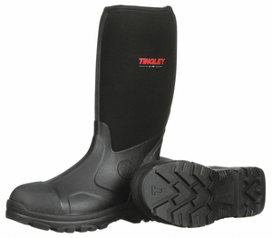 RUBBER BOOT MEN'S 4 KNEE BLACK PR by Tingley Rubber