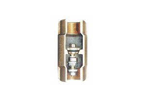 SPRING CHECK VALVE BRONZE 1-1/2 FNPT by Simmons