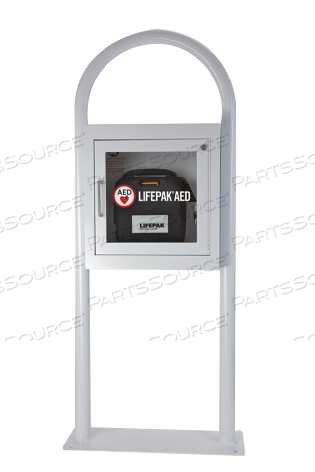 LIFEPAK AED CABINET-FREE STANDING, WHITE by Physio-Control