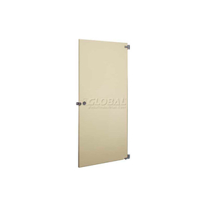 STEEL INWARD SWING PARTITION DOOR W/ HARDWARE - 24"W ALMOND by Global Partitions