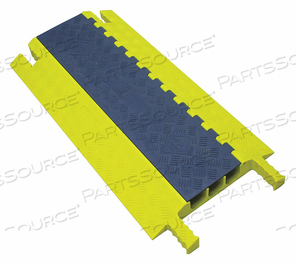 CABLE PROTECTOR HINGED 3 CHANNELS 3 FT. by Power First CABLE PROTECTOR HINGED 3 CHANNELS 3 FT. by Power First