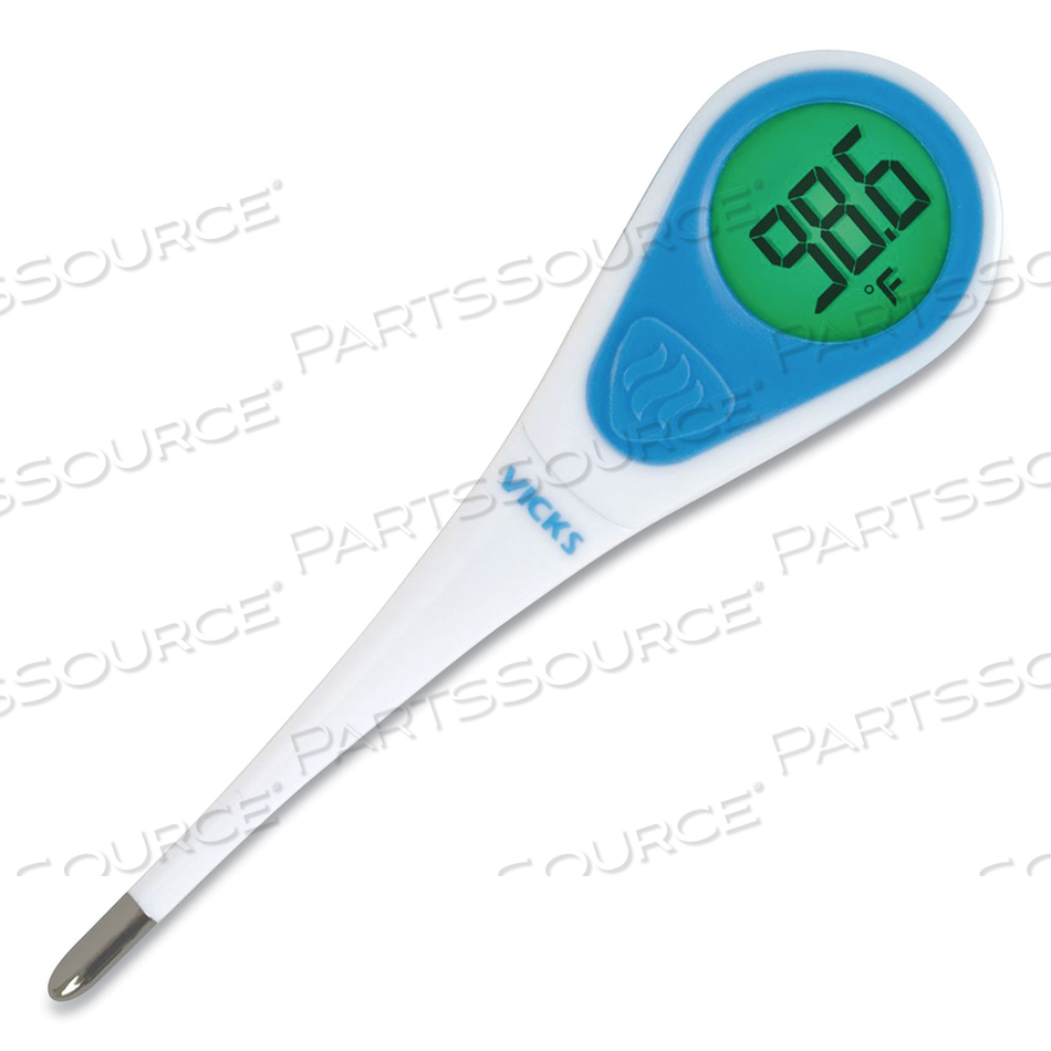 SPEEDREAD DIGITAL THERMOMETER WITH FEVER INSIGHT, WHITE/BLUE by Vicks SPEEDREAD DIGITAL THERMOMETER WITH FEVER INSIGHT, WHITE/BLUE by Vicks
