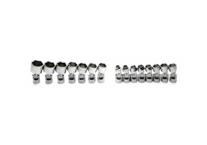 SOCKET SET METRIC 3/8 IN DR 15 PC by SK Professional Tools