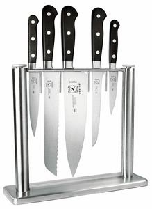 KNIFE BLOCK SET FORGED 6 PIECE GLASS by Mercer