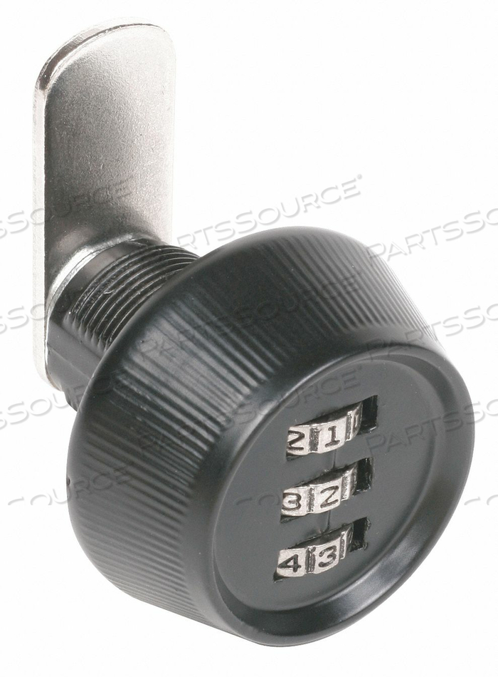 COMBINATION KNOB KEYLESS CAM LOCK BLACK by CCL COMBINATION KNOB KEYLESS CAM LOCK BLACK by CCL