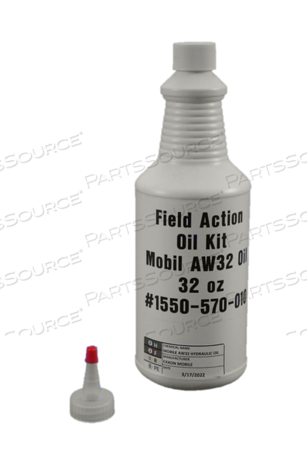 OIL KIT, HYDRAULIC, FOR ELECTRIC STRETCHER MODEL 1550 by Stryker Medical OIL KIT, HYDRAULIC, FOR ELECTRIC STRETCHER MODEL 1550 by Stryker Medical