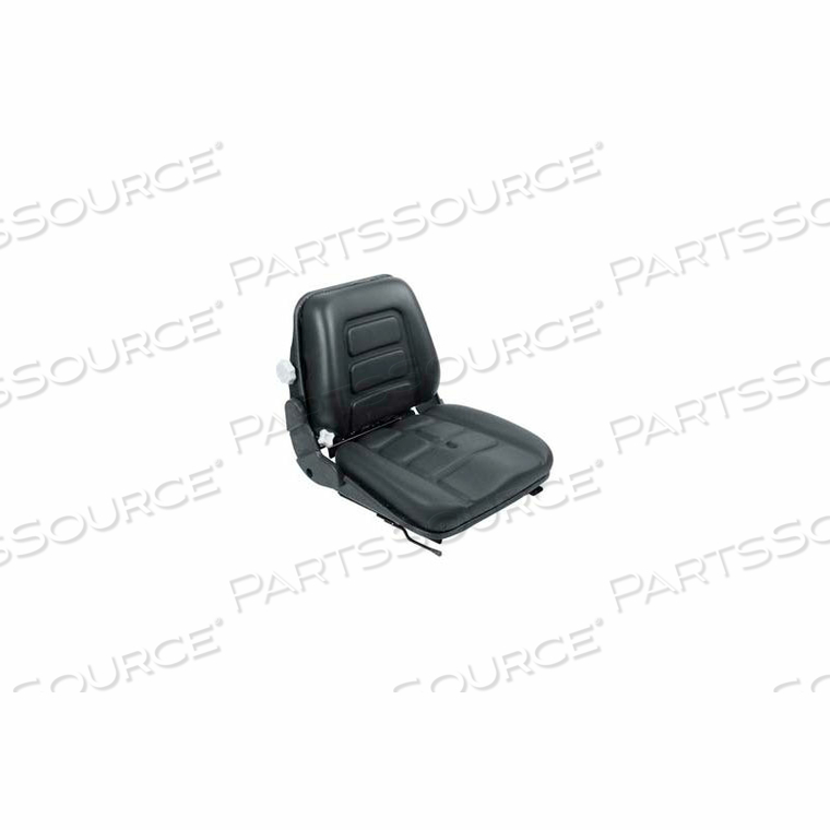 VINYL FORKLIFT SEAT WITH SWITCH - 19"W X 19-11/16"D X 19"H 