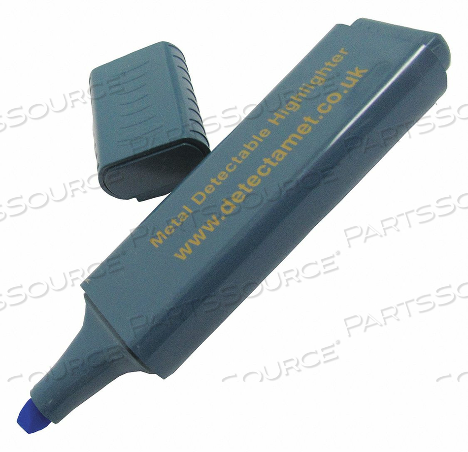 HIGHLIGHTER BLUE INK CHISEL TIP PK5 by Detectamet