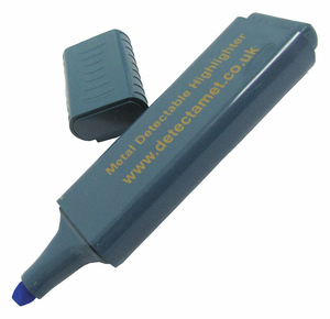 HIGHLIGHTER BLUE INK CHISEL TIP PK5 by Detectamet