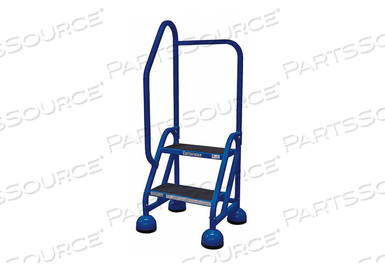 D5249 ROLLING LADDER HNDRL PLATFM 18 IN H by Cotterman D5249 ROLLING LADDER HNDRL PLATFM 18 IN H by Cotterman