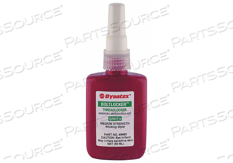 THREADLOCKER 50ML ANAEROBIC MEDIUM GREEN by Dynatex