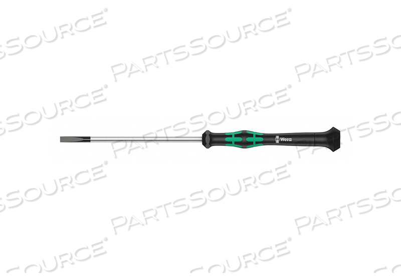PREC. SCREWDRIVER SLOTTED 0.8MM X 1-9/16 by Wera