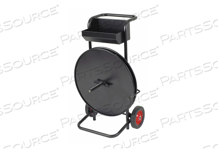 STRAPPING CART FOR STEEL AND POLY STRAPPING 16" X 3" AND 16" X 6" CORE by PAC Strapping Products Inc.