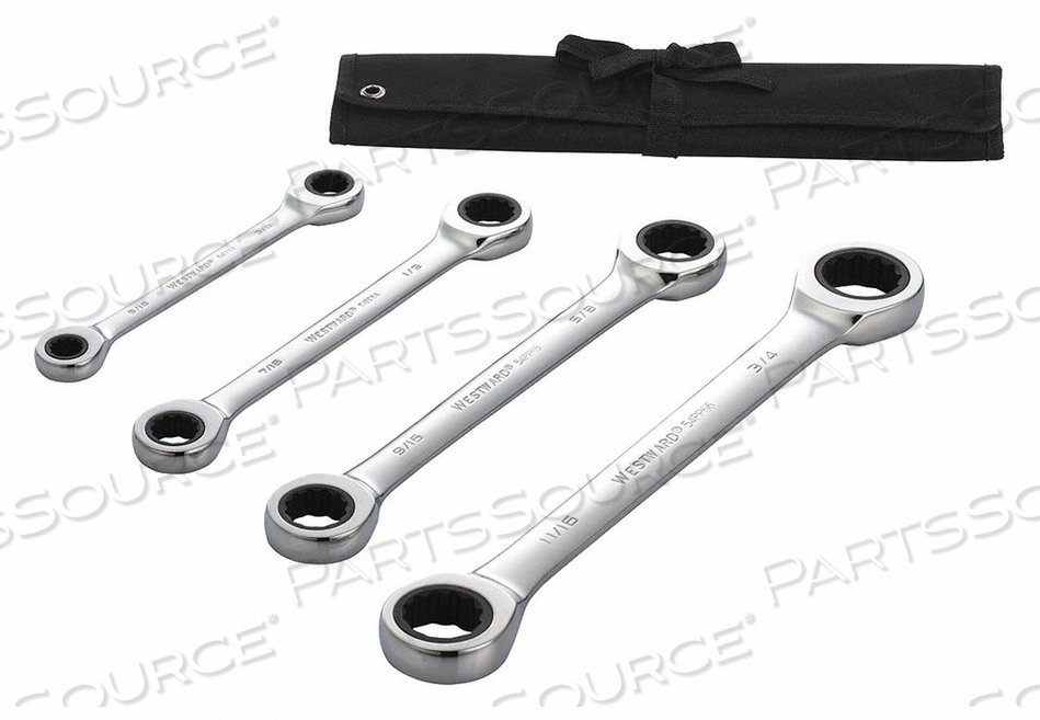 BOX END WRENCH SET 4 PIECES 12 PTS by Westward
