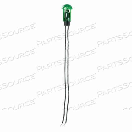 12V SNAP-IN LAMP ASSEMBLY WITH BULB IN GREEN 