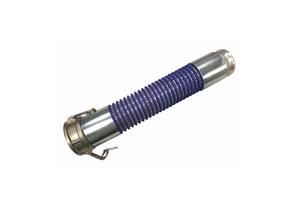 FOOD GRADE HOSE ASSEMBLY 4 ID X 5 FT. by Kuriyama FOOD GRADE HOSE ASSEMBLY 4 ID X 5 FT. by Kuriyama
