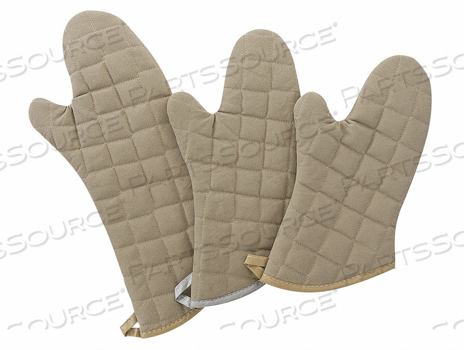 OVEN MITT TAN FLAMEGUARD 17 INCH 