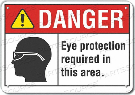 DANGER SIGN 10 W X 7 H 0.040 THICK by Lyle Signs Inc. DANGER SIGN 10 W X 7 H 0.040 THICK by Lyle Signs Inc.