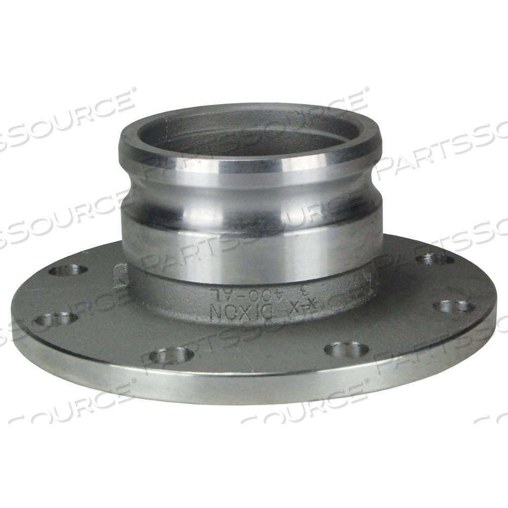 CAM AND GROOVE ADAPTER 4 ALUMINUM by Dixon Valve and Coupling