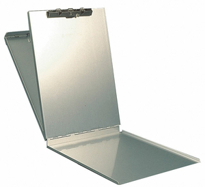 STORAGE CLIPBOARD LEGAL SZ METAL SILVER by Saunders