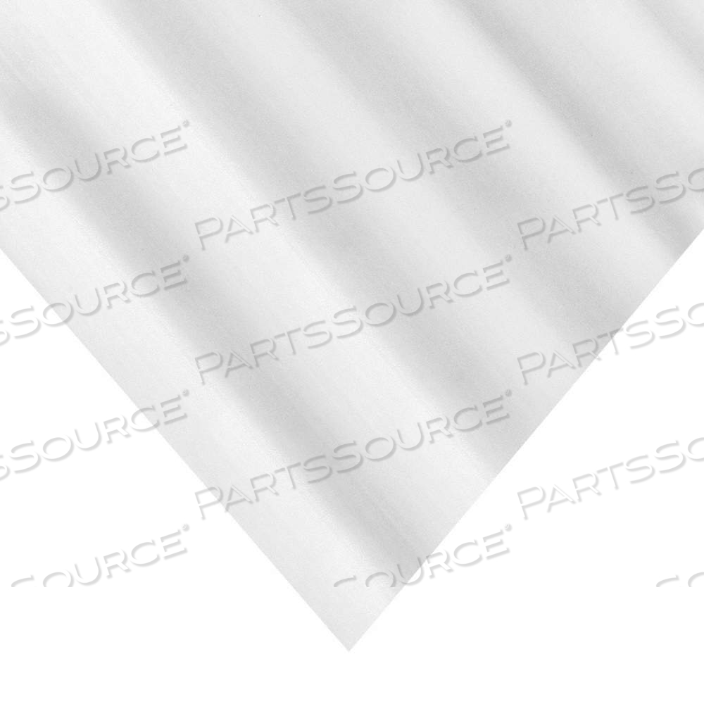 PLASTIC SHEET, 0.157 IN PLASTIC THICK, 24 IN W X 48 IN L, WHITE, OPAQUE, 4,000 PSI TENSILE STRENGTH by Approved Vendor